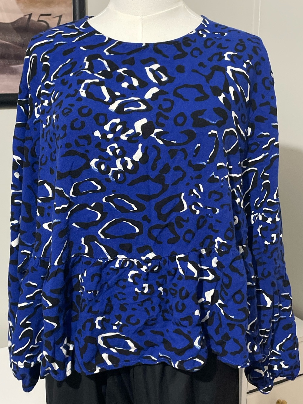Cato-Peplum Blouse (L)